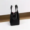 Counter High Quality Luxury Explosive Shoulder Fashion Bag New Womens Bag Handheld Vegetable Basket Small Litchi Pattern Simple One Shoulder Crossbody Bag