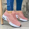 Freizeitschuhe, modische Damen-Turnschuhe, Damen, Outdoor, Laufen, atmungsaktiv, bequem, Luftpolster-Sneaker, Tennis