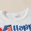 Clothing Sets ZIYIXIN Baby Boy 4th Of July Outfits Short Sleeve Tee Shirt And Casual American Flag Shorts 2Pcs Fourth Summer Outfit