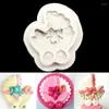 Baking Moulds The Pram Shapes Silicone Sugarcraft Mould Fondant Cake Decorating Tools Bakeware