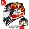 Motorcycle Helmets Mt Stinger Thunder 3 Sv Helmet Anti Fog Film Professional Pinlock Drop Delivery Automobiles Motorcycles Accessories Otsat