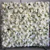 Flores decorativas de seda artificial hortênsia rosa painel de parede flor 3D festa de casamento cenário decoração palco arco branco 8 pçs / lote TONGFENG