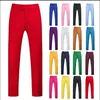 Costumes pour hommes, marron, blanc, vert, Rose, rouge, bordeaux, jaune, Rose, violet, bleu ciel, pantalon de costume pour hommes, grande taille 5XL, robe formelle pour 2024