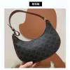 beach designer bag Spinning Door AVA Underarm Bag Old Flower celies Internet Celebrity Fashion Shoulder Half Round Crescent Female