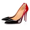 Bas rouges talons de luxe chaussures habillées femmes baskets baskets 8cm 10cm 12cm rouge noir blanc femmes baskets de fête de mariage avec boîte 35-44