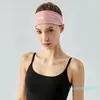 AL-136 Logo Yoga Hair Bands Sweat-absorbing Yoga Fitness Running Headbands Sports Accessories