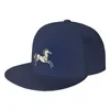 Ball Caps Paard van Rohan Mesh Cap Trucker Honkbal Buitensporten Papa Hoed Oh