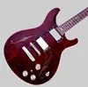 Najlepsza chińska gitara Reed Hollowbody II Figured Maple Top i Piezo Electric Guitar W Moon InLays OEM