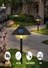 2 pièces lampe de jardin solaire LED lanternes de lampe de champignon à énergie solaire éclairage de paysage extérieur étanche pour pelouse de cour de patio de voie2250896