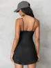 Casual Dresses Women Slip Dress Full Stretch Strapless Underneath Sexy Elegant Spandex Sheath Mujer Above Knee Strap