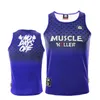 Gym Running Leisure Sports Training ärmlös Snabbtorkad muskel Dumbell H-formad Summer Slim Fit Never Stop Tank Top