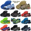 2024 Classic Speedcross 3 Sapatos Casuais Homens Speed Cross 3.0 3s Moda Utilitário Ao Ar Livre Botas Baixas Para Homens Mulheres 3.0 CS Atlético Sapatilhas Tamanho 40-48 C6