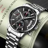 cwp Men Watches Top Brand Luxury Male Leather Waterproof Sport Quartz Chronograph Military Wrist Watch Clock Relogio Masculino Wristwatches montre de luxe x2