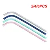 Shower Curtains 2/4/6PCS Curtain Rod Pole Cabinet Door Storage Closet Hanger Adjustable Window Bar 40-120cm