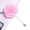 Spille, spille Spille da uomo fatte a mano Fiore di rosa Fiore all'occhiello Bastone per uomo Abiti Accessori di gioielli Consegna di goccia Dhcxh