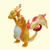 2024 grossistfickserie Super Giant Fire Dragon Plush Toy Childrens Game Playmate Holiday Gift Doll Machine Priser 38 cm