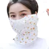 Bandanas colorés résistants aux Uv, Anti-poussière, protection solaire pour le cou, sport, divertissement, masque de protection solaire, écharpes de randonnée, Camping