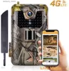 Trail Cameras Hunting HC-900Pro Night Vision Outdoor 4G with Application Remote Control Trail Camera 4K Video 36MP Photo Live Streaming Q240321