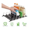 Kitchen Storage Soda Can Dispenser For Refrigerator With Adjustable Pusher Glide - Perfect Beer And Other Beverages