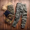 Männer Hosen Militärischen Stil Cargo Männer Casual Baumwolle Hosen Regelmäßige Dünne Bein Reißverschluss Street Fashion Taktische Mann Kleidung