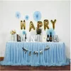 Spódnica stołowa cekiny Tutu Tutu stołowe Baby Shower urodzinowe Bankiet przyjęcie weselne