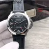 Watch Designer Panerass Digital Dial Mechanical Movement Leather Strap Business Men's Wristpaner 3s9c