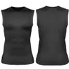 Slimming Belt Mens body shaping vest compression shirt for weight loss abdominal control tight fitting training and chest underwear 24321