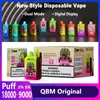 QBM Dual Mode Puff 18000 Puff 9000 Vapes Ondayable Puff 18000 Vaper Digital Vape Device Pulse 9k Puff Регулярный 18 -килограммовый пух