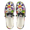 Casual Shoes InstantArts Anpassade solros Print Men Non-Slip Float Flats Business Breattable Work Footwear Söt Zapato