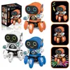 Muziek LED 6 Klauwen Octopus Robot Verjaardag Kinderen Dans Robots Cadeau Speelgoed voor Kinderen Vroeg Onderwijs Baby Speelgoed Jongens Meisjes 240321