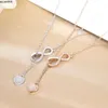 Bracelet Designer Jewelry Silver Necklace Light Love Figure Luxury Fashion Chain Shaped