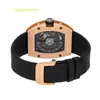 Belle montre-bracelet RM montre-bracelet Collection RM005 automatique or rose montre pour homme Date