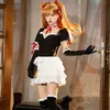 Cosplay Anime Costumes Anime EVA Asus jeu de rôle Kaii gâteau robe ensemble Fe Warrior uniforme jolie fille Cos ensemble complet robe gants chaussettes et accessoiresC24321