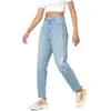 Großhandel maßgeschneiderte Damen-Jeans mit mittlerer Taille, einfarbig, lässige Denim-Hosen, Bleistift-Export aus Pakistan