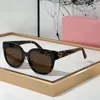 merk zonnebril vrouw mode MU01ZS retro anti-glare rijden klassiek populaire vierkante ronde bril met merklogo mode net rood dezelfde luxe zomerbril