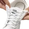 Lacci elastici senza lacci Lacci per scarpe a semicerchio per scarpe da ginnastica per bambini e adulti Lacci per scarpe Lacci rapidi in metallo pigro Corda rotonda 240321