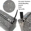 Bolso de noche con diamantes de imitación para mujer, bolsos de mano, bolsos cruzados con hombros brillantes, bolsos, envío por DHL