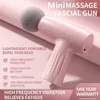 Massage Gun Muskel Mini Massage Pistol Deep Tissue Handhållen Massage Gun Therapy Gun Fascia Gun Massagegun Massagers Handhållen djup vävnad 240321