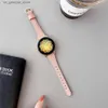 Assista Bandas 20mm 22mm Pulseira de Couro para Samsung Galaxy Active 2 Active 3 Gear S3 Band Pulseira para Huami Amazfit Bip Band Y240321