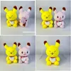 Animali di peluche ripieni all'ingrosso carino rosa Pika P giocattoli gioco per bambini compagno di giochi regalo di festa bambola Hine premi regali di consegna di goccia Otnyr