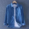 Men's Casual Shirts Summer Denim Shirt Jacket Easy To With Attractive Design For Birthday Gifts Year's