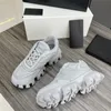 Unisex Designer Buty Casual Buty Grube podwiezione buty damskie skórzane koronkowe trampki Platforma Platforma Running Trainers Letters Woman Gym Bneakers Duży rozmiar 35-42-46 z pudełkiem