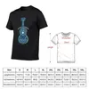 Regatas masculinas 2024 String Theory 1: Bright Blues (recomendado: estampa no escuro) - 100 dias de ukulele camiseta roupas masculinas fofas