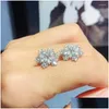 Stud Earrings The Lovelyr Butterfly With Bejewelled Zircon Women S Fashionjewelry And Korean Party Gifts Drop Delivery Jewelry Otkdt