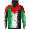 Sweat à capuche pour hommes et femmes, sweat-shirt fin avec imprimé drapeau 3D Palestine PSE, Hip Hop, Streetwear, vêtements de survêtement