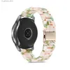 Watch Bands 20mm Strap For Samsung Galaxy Active 2 40mm 44mm S2 Classic Band Amazfit bip/BIP lite/gts/GTR 42mm Band Resin Bracelet Y240321
