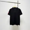 2024 Дизайнерская мужская рубашка-поло с надписью Малайзийская рубашка-поло с вышитыми лацканами и короткими рукавами Топы Футболки университетский гольф Повседневная одежда Улицы Короткая блузка S-XXL
