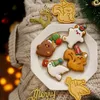 Baking Moulds Cute Animals Carnival Cookies Stamps And Cutters Cartoon Squirrel/Bear/Duck/Pigeon Biscuit Molds Fondant Cake Decor Tools