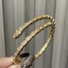 Light luxury Full Star rose gold snake bone bracelet plated 18k full diamond snake spirit snake opening design diamond hand jewelry