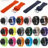 Watch Bands Smart Accessories for Amazfit Stratos Strap 22mm Band for Xiaomi 1 2 Amazfit Pace Replacement Sile Band for Gear S3 Y240321